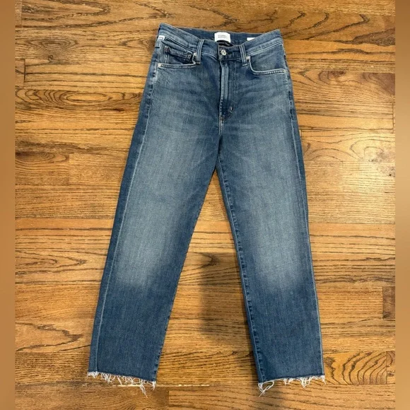 Citizens of Humanity Caia High Rise Straight Jean - Picture 2 of 6